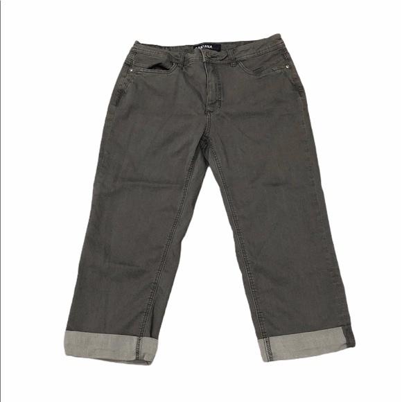 Grey Capri Jeans - Picture 2 of 4